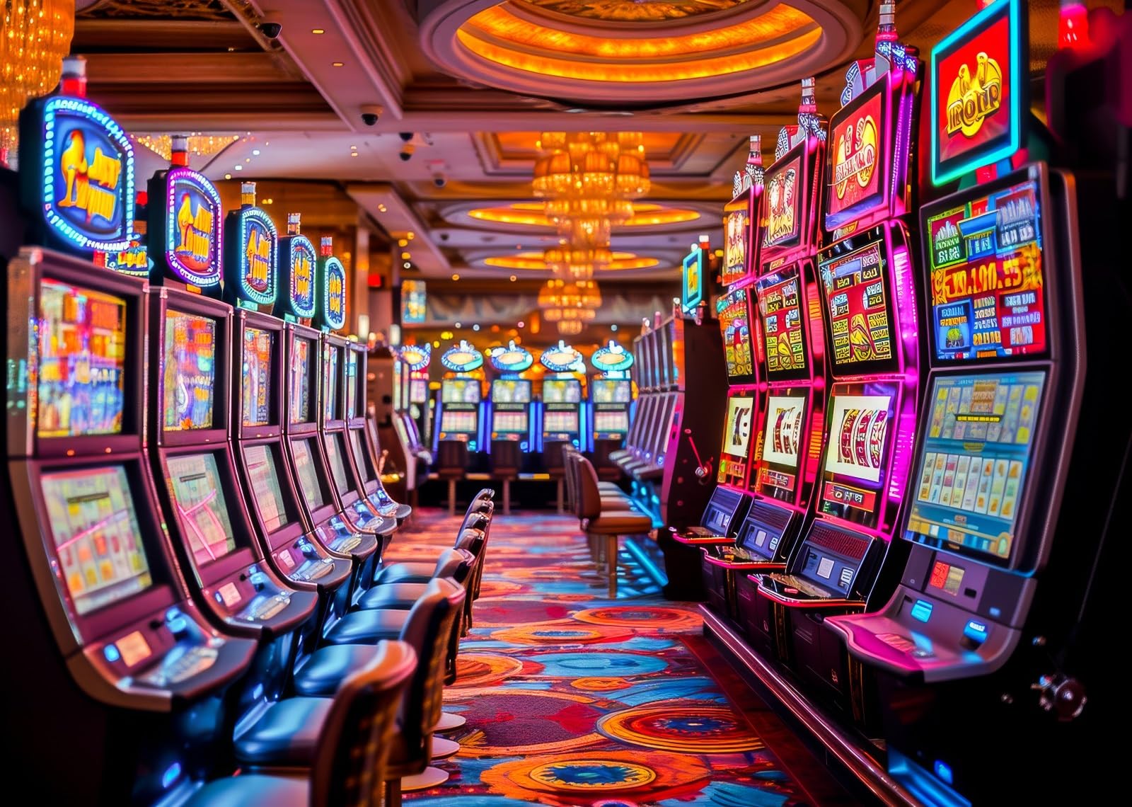 Game Room Backdrop 7x5ft Amusement Arcade Gaming Fruit Slot Machine Background for Photography Casino Las Vegas Theme Birthday Party Decor Banner Adult Photo Portrait Shoot Booth Props
