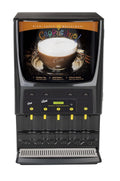 Wilbur Curtis G3 System 5 Station Cappuccino (Three 5 Lb And Two 10 Lb Hopper) Dual Voltage - Commercial Cappuccino Machine - PCGT5DV (Each)