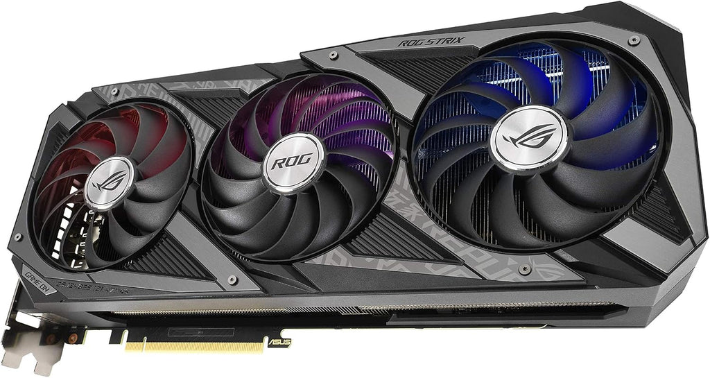 ASUS ROG Strix NVIDIA GeForce RTX 3090 Gaming Graphics Card- PCIe 4.0, 24GB GDDR6X, HDMI 2.1, DisplayPort 1.4a, Axial-tech Fan Design, 2.9-Slot