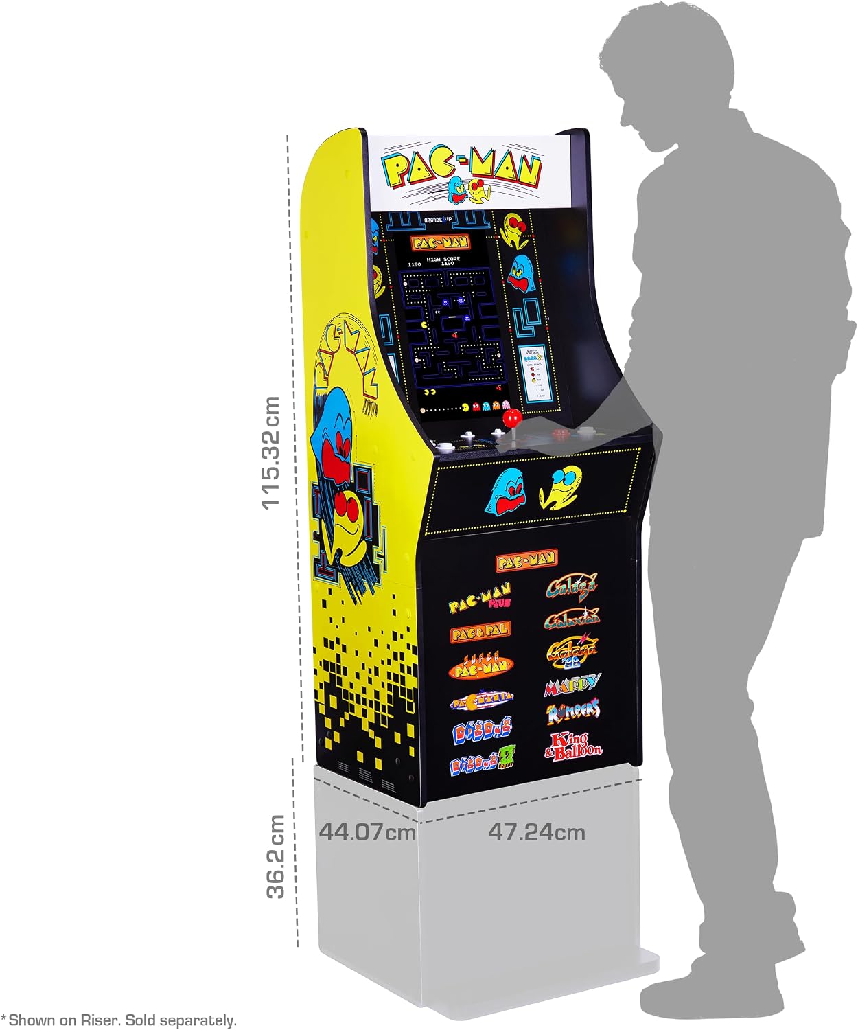 Arcade1Up Pac-MAN Classic SE (Slim Edition)