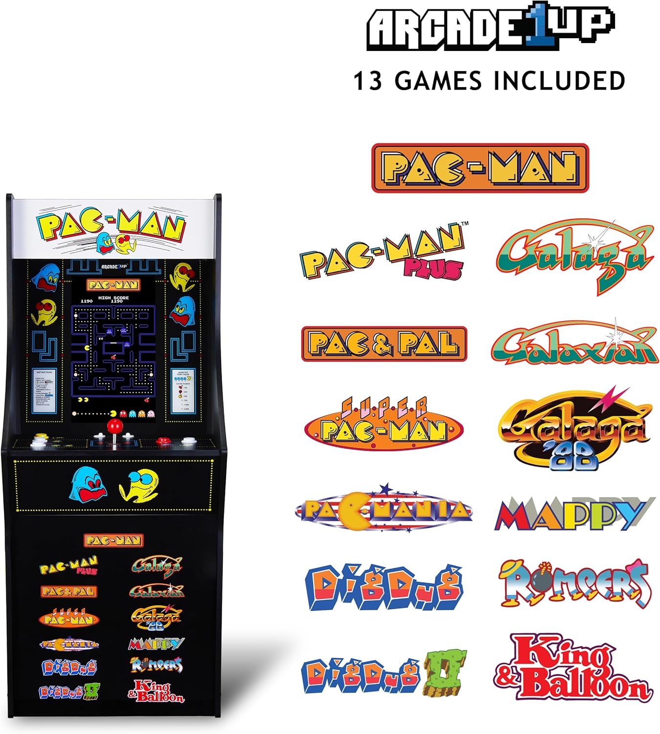 Arcade1Up Pac-MAN Classic SE (Slim Edition)