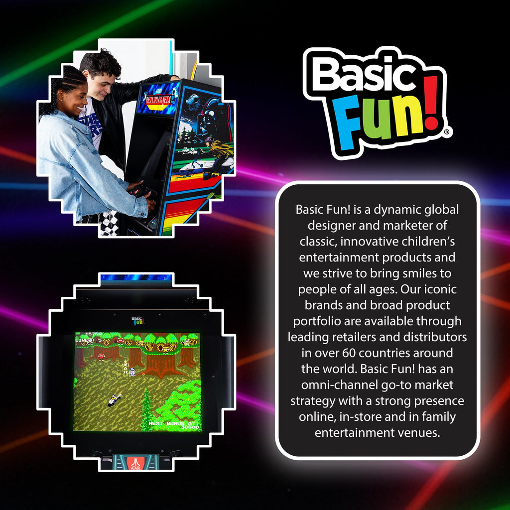 Arcade Classics - WWE Ultra Series Game Machine, 5 Games, 17" Liquid Crystal Screen - Indoor Cabinet, Retro, Gaming Console, Basement Decoration, Man Cave