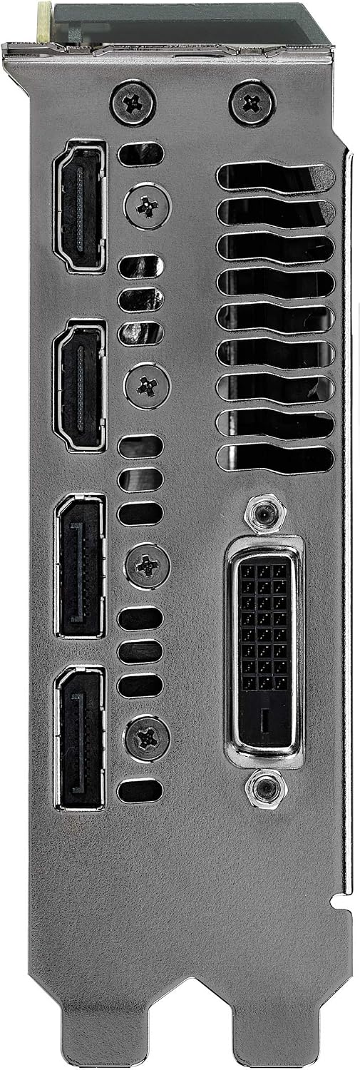 ASUS Geforce GTX 1060 6GB Turbo Edition VR Ready Dual HDMI 2.0 DP 1.4 Auto-Extreme Graphics Card (TURBO-GTX1060-6G)