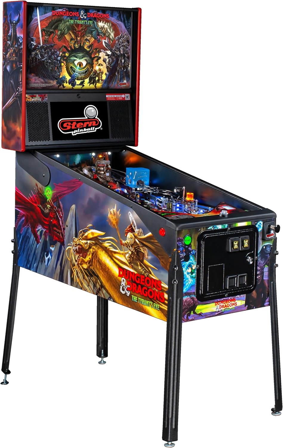 Stern Pinball Dungeons & Dragons with Insider Connected, Premium Edition Arcade Pinball Machine