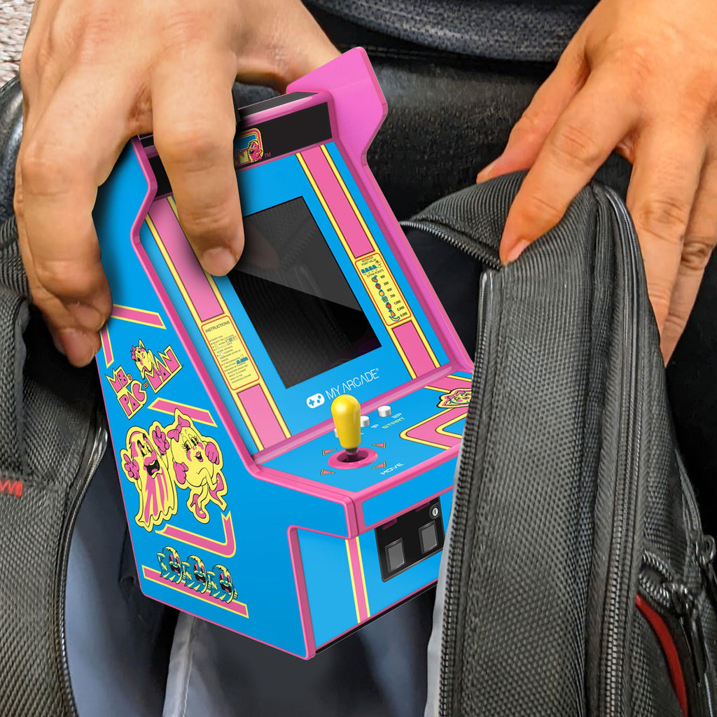 My Arcade Pac-Man Micro Player Pro: 6.75" Handheld Retro Games, Arcade Classics