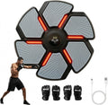 Music Boxing Machine, Smart Bluetooth Punching Trainer Wall Mounted with Boxing Gloves, LED Electronic Boxing Target for Adults, 9 Modes & 9 Speeds Music Punching Machine for Home Gym Workout