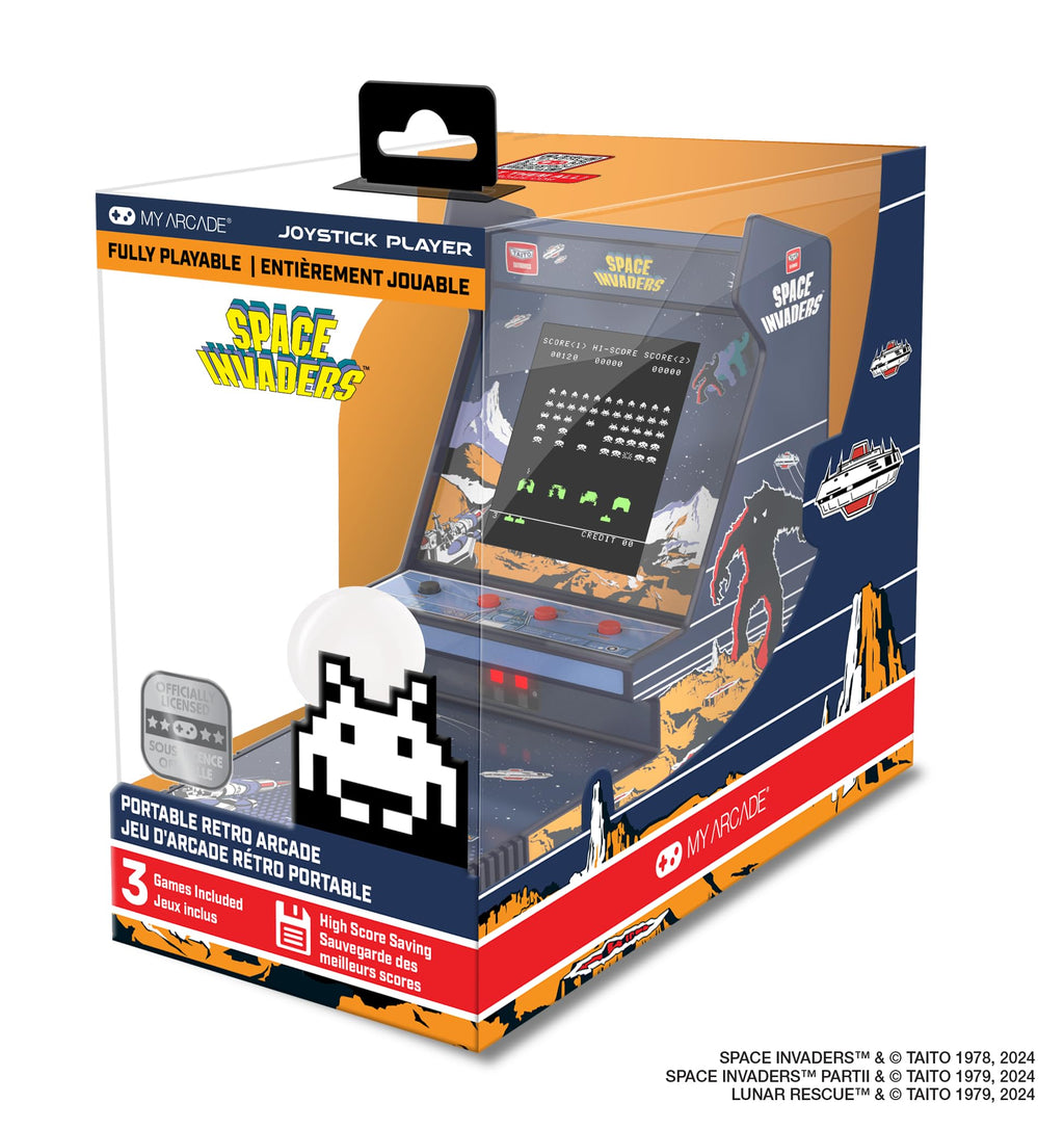 My Arcade Sonic Joystick Player: Sonic The Hedgehog, 2 Games in 1, Sega Classic, Gifts for Kids and Adults