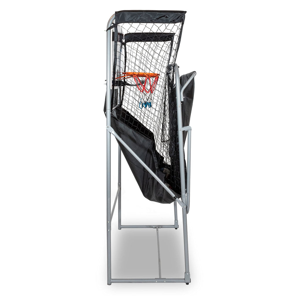 Pop-A-Shot - Dual Shot Sport | Arcade Basketball Game for Home | Paddle Scoring Hoop, 10 Game Modes, 4 Balls | Foldable for Easy Storage | Fun for All Players