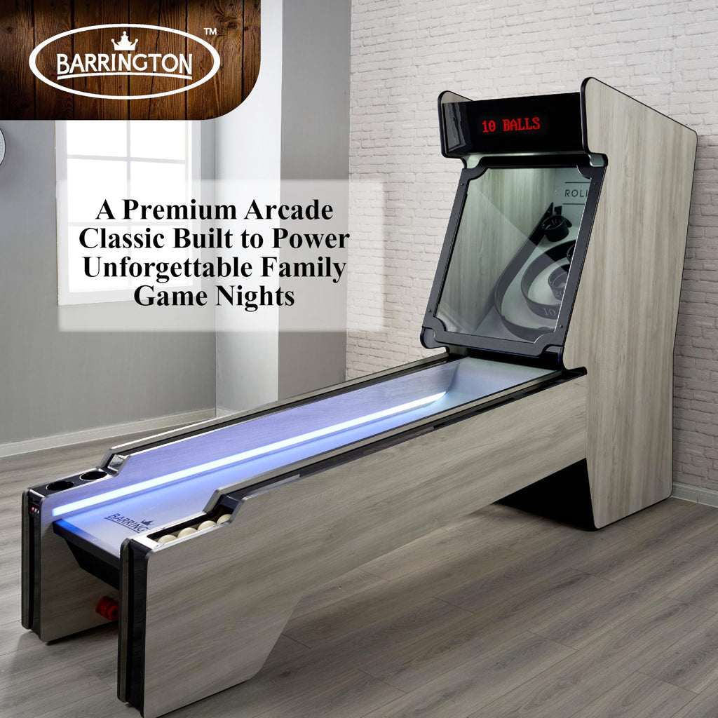Barrington Roll and Score Multiple Styles Roll & Score Classic Arcade Game Collection, Durable & Stylish Designs with Game Balls, Perfect for Family Game Rooms