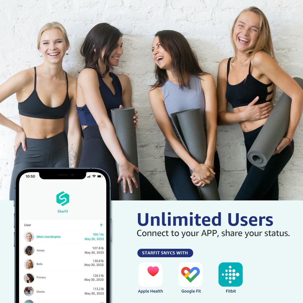 Posture Scale for Body Weight and Fat, Digital Bathroom Scale BMI Weighing Bluetooth Body Fat Scale, 8 Electrode Smart Body Fat Scale, Full Body Composition Analyzer with Voice Prompt