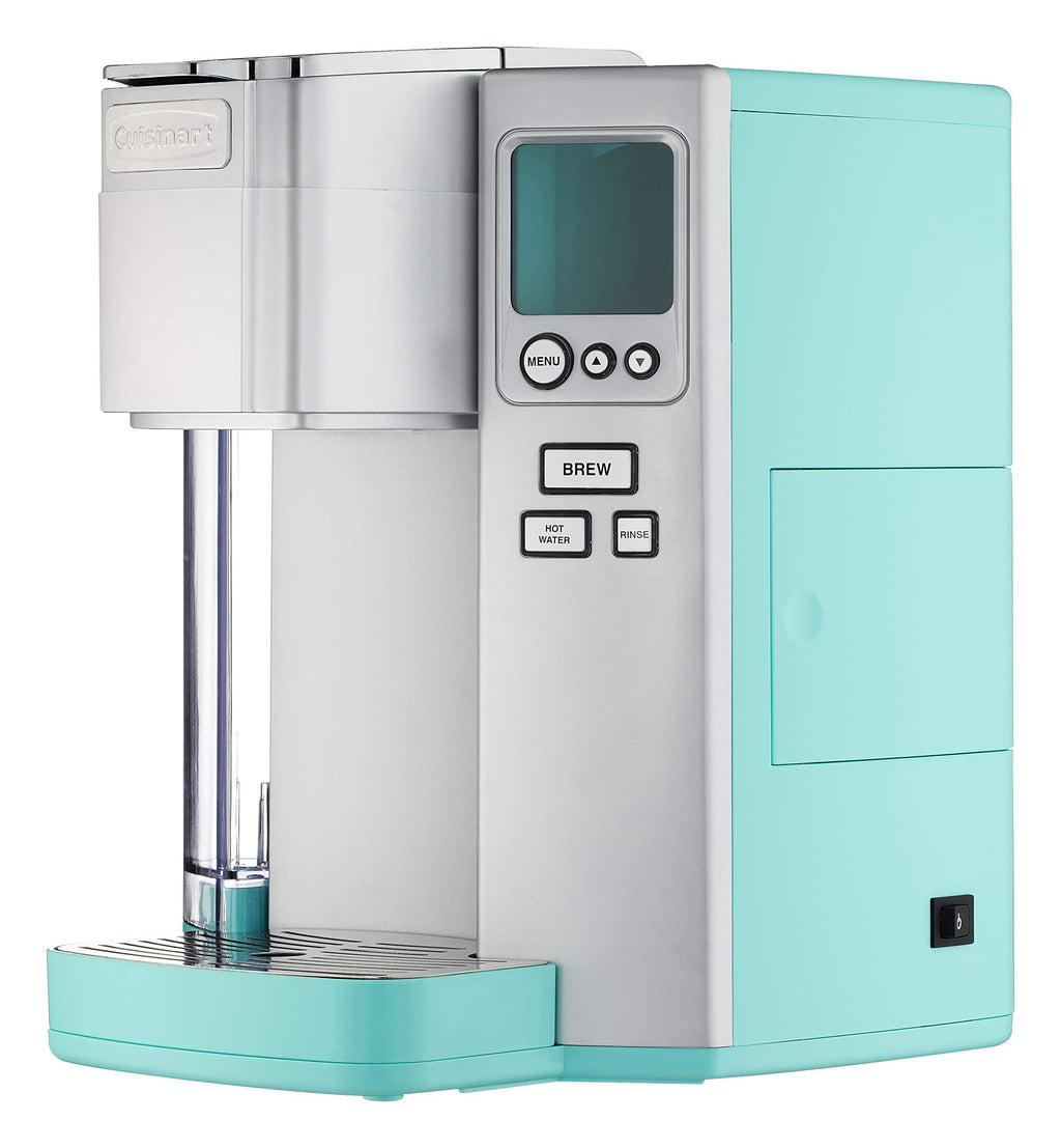 Cuisinart Coffee Maker, Single Serve 72-Ounce Reservoir Pod Coffee Machine, Programmable Brewing & Hot Water Dispenser, 5 Cup-Size Settings, Stainless Steel, SS-10P1, Silver