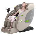 Real Relax 4D Massage Chair Full Body, Zero Gravity SL Track Recliner with Backlit Toch Pad, Negative Ion Purification, Aromatherapy, 20 Auto Modes, Yoga Stretching, Auto Body Scan, Black