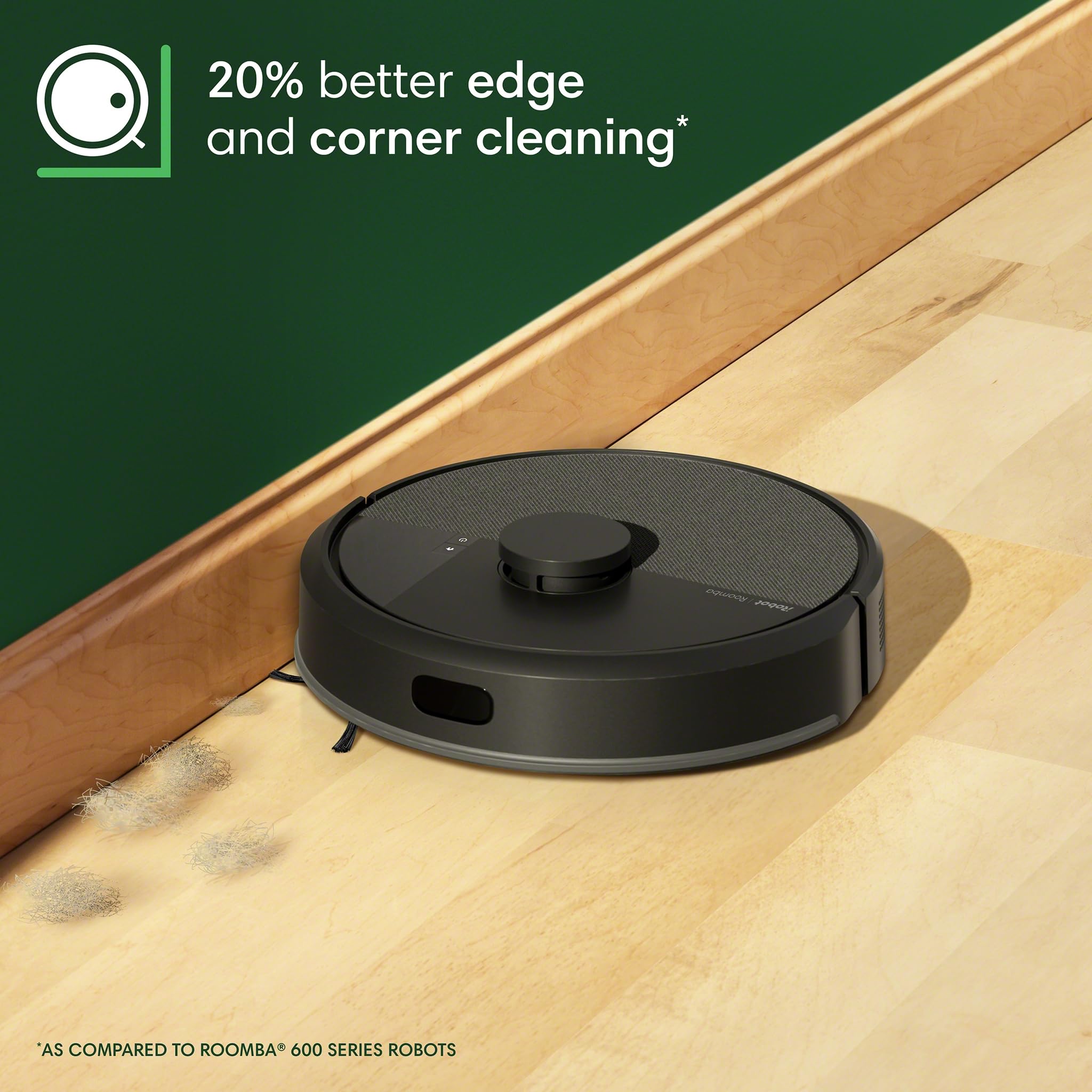iRobot Roomba 105X Combo Robot Vacuum & Mop with AutoEmpty Dock, Self‑Emptying for Up to 75 Days, 70× Power‑Lifting Suction, Smart LiDAR Mapping, App & Voice Control, Ideal for Homes with Pets & Kids
