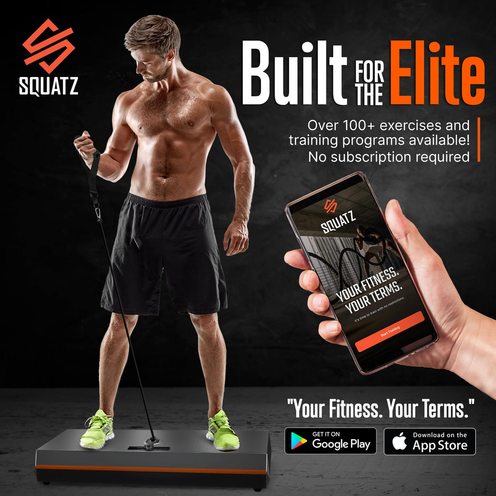 SQUATZ Pluto Board Smart Home Gym Version I 100 LBS Resistance, Multifunctional All in One Gym, Single Cable Weight Machine with Multiple Training Modes, Home Gym Equipment for a Full Body Workout