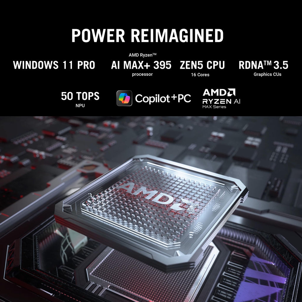 ASUS ROG Flow Z13 (2025) Gaming Laptop, 13.4" ROG Nebula 16:10 2.5K 180Hz/3ms, AMD Ryzen AI MAX+ 395, AMD Radeon 8060S Graphics, 64GB LPDDR5X 2TB SSD, Wi-Fi7 Bluetooth, Win11, w/USB 3.0 Hub, W/GaLiMu