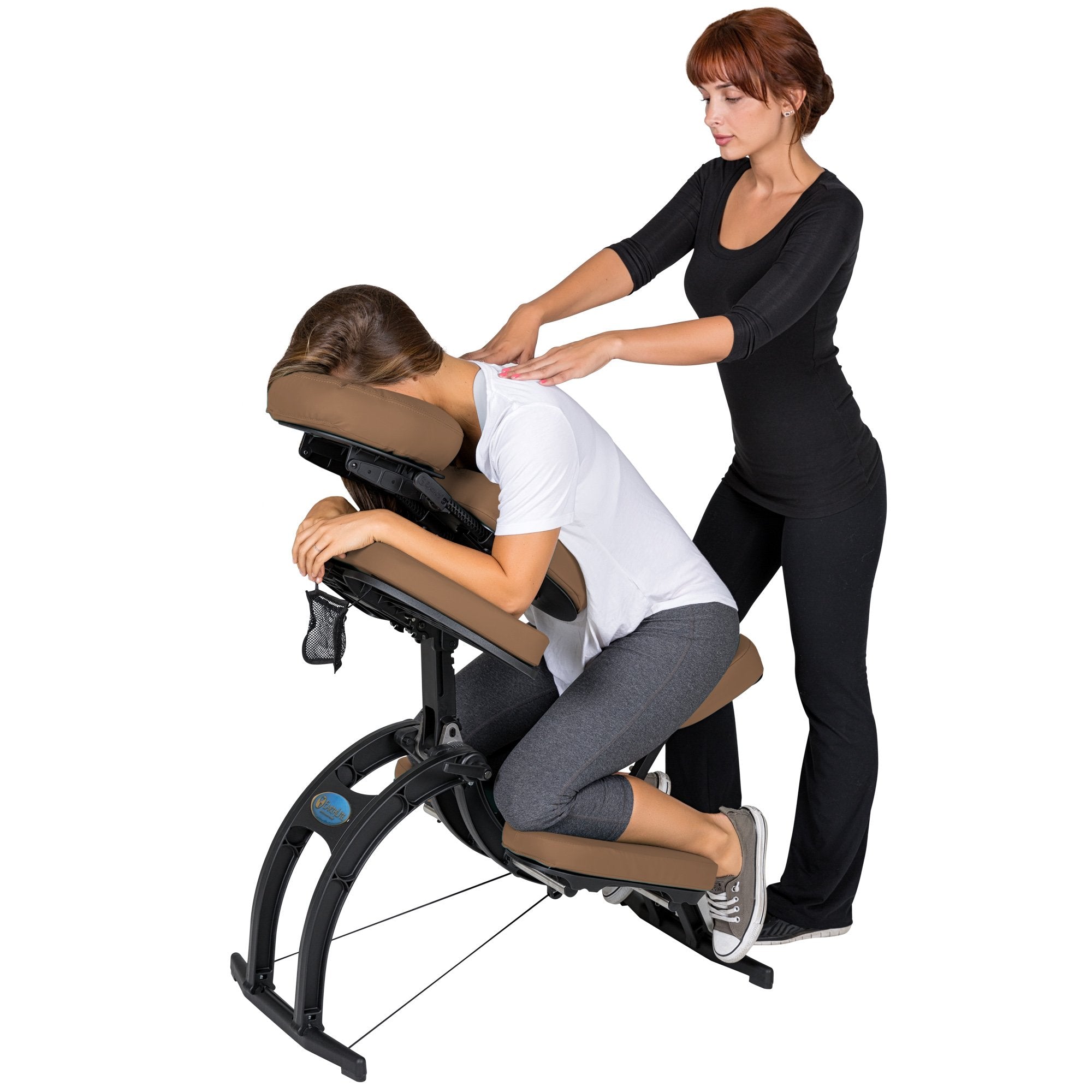 EARTHLITE Portable Massage Chair AVILA II - Premium Folding Spa/Massage/Tattoo Chair incl. Rolling Carry Case