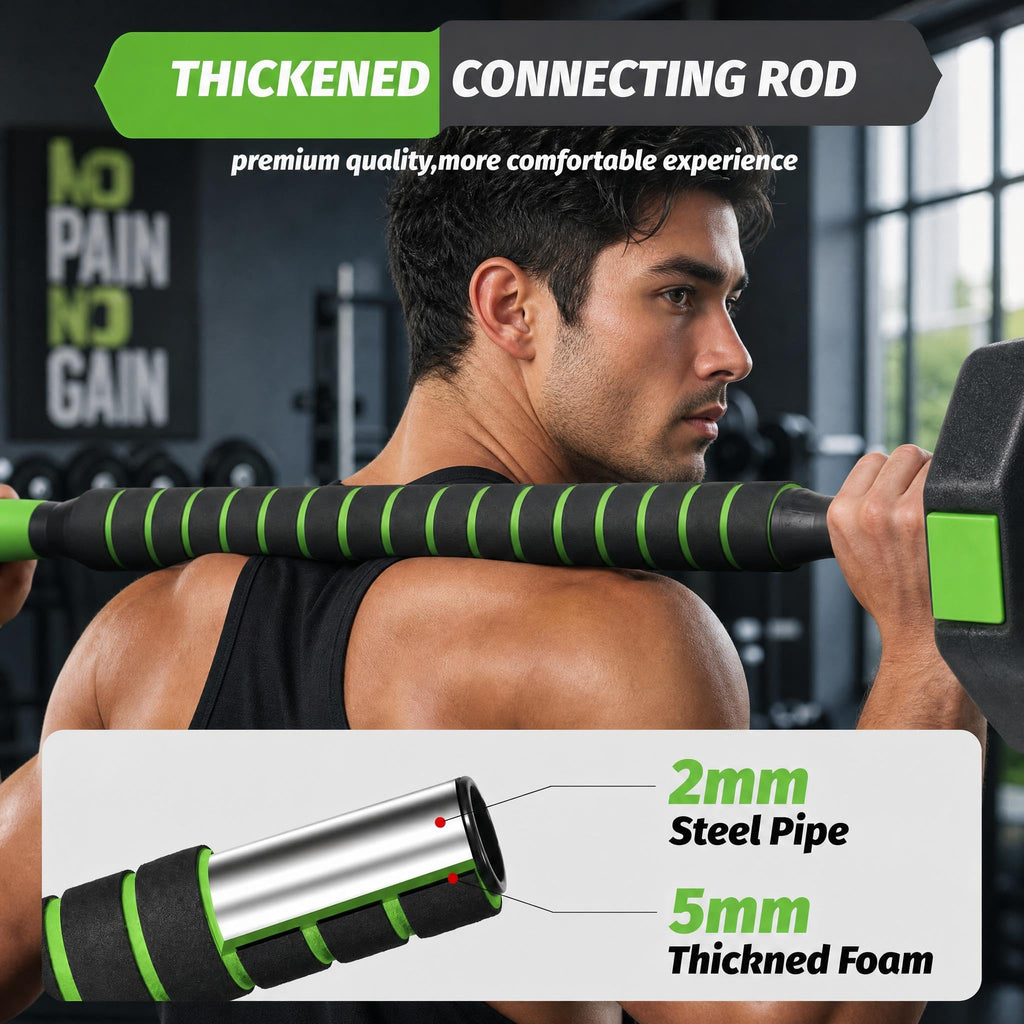 Adjustable Weight Set 66/88 Lbs, 4-in-1 Dumbbell Set and Barbell Weight Set for Home Gym, Converts to Kettlebell & Push-Up Stand, Free Weights Dumbbells Set for Men & Women Full Body Workout