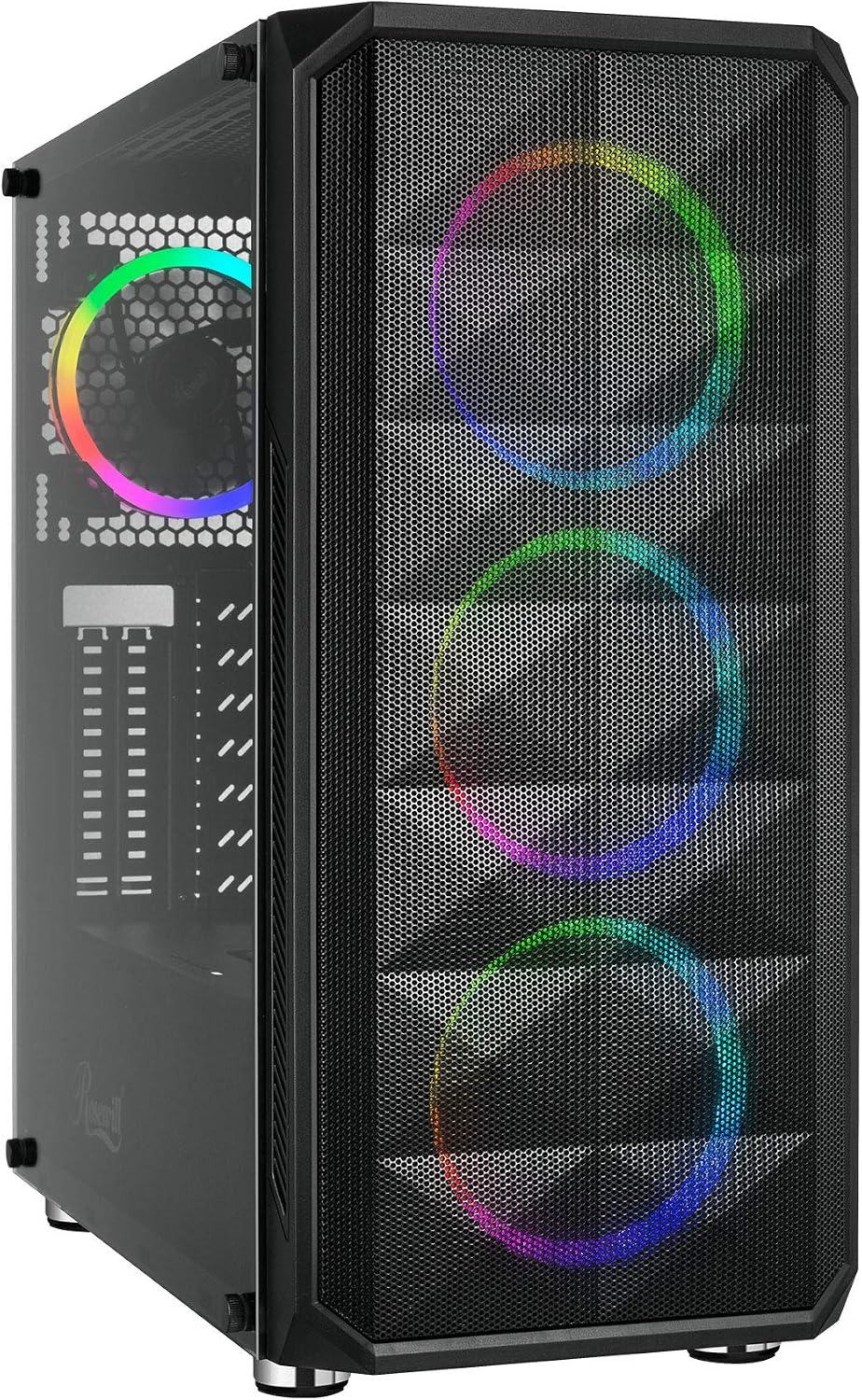 Centaurus Warrior 2 Gaming Desktop, Intel i9-14900K 24-Core, GeForce RTX 5070, 2TB NVMe SSD, 32GB DDR5 RAM, Windows 11 PRO, WiFi, Liquid Cooler. Fast VR Ready 4K Computer PC for Games, Video