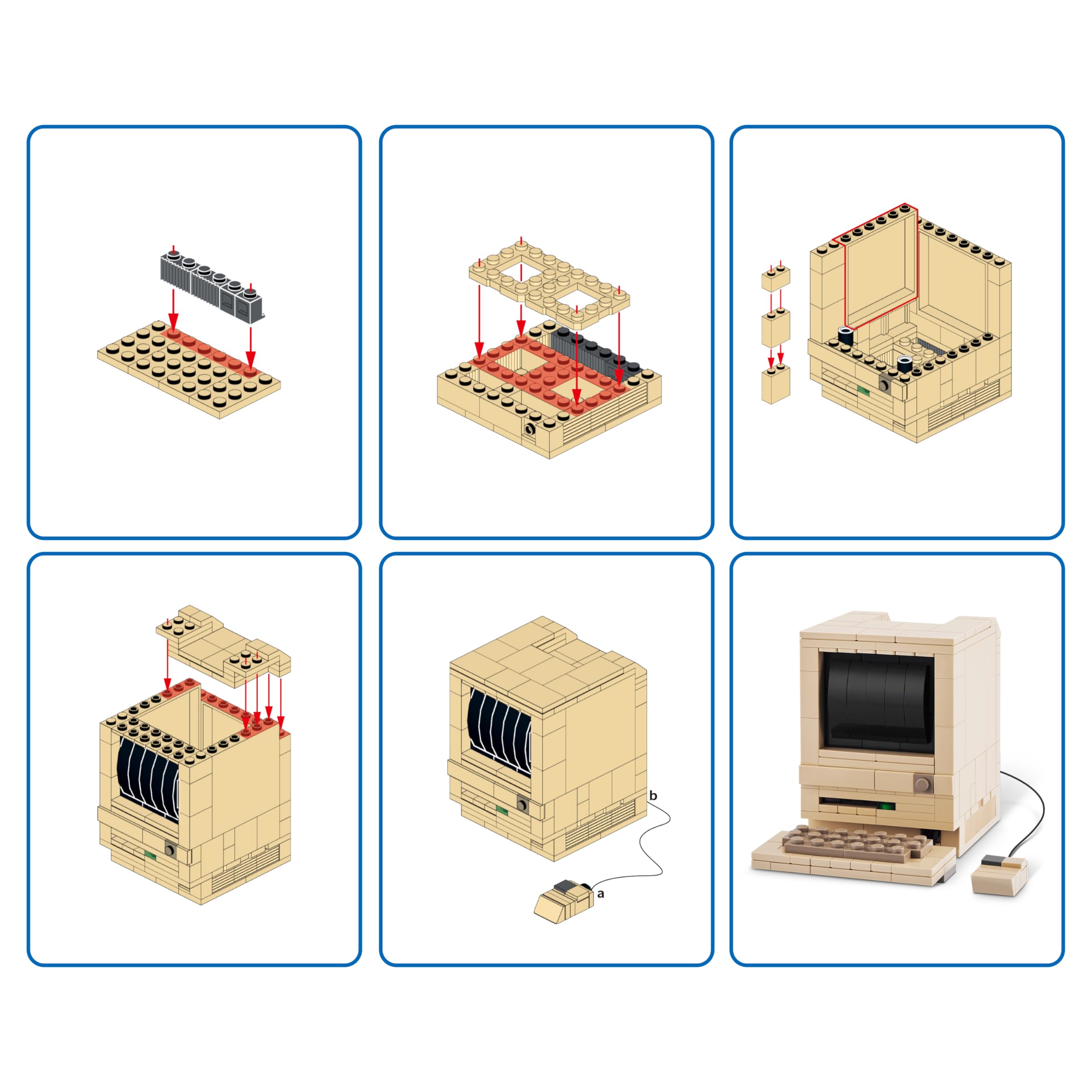 MAX Premium Retro Building Bricks (Arcade Machine) Novelty Unboxing Toy Collectible Mini's by ZURU