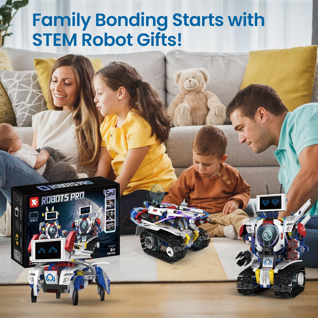 HPROMOT RC Robot Toy for Kids Remote Control Robot Toy, Smart Gesture Sensing Rechargeable & Programmable Robot Walking Dancing Singing Chirstmas Gift for 3-15 Years Old Boys Girls