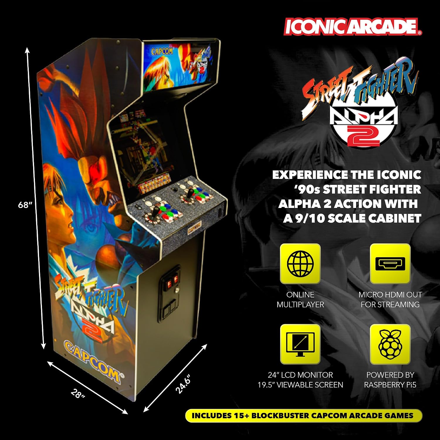 Street Fighter Alpha 2 XT Arcade Machine
