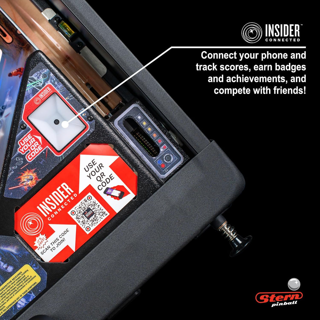Stern Pinball Star Wars: Fall of The Empire with Insider Connected, Pro Edition Arcade Pinball Machine