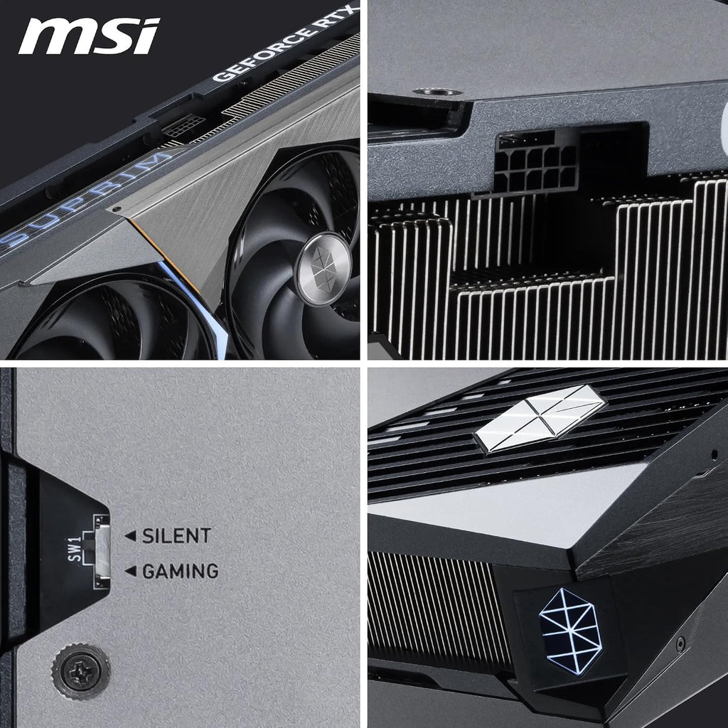 MSI Suprim Geforce Rtx5080 16G Soc Nvidia Geforce RTX 5080, W129163283 (Soc Nvidia Geforce RTX 5080 16 Gb Gddr7)