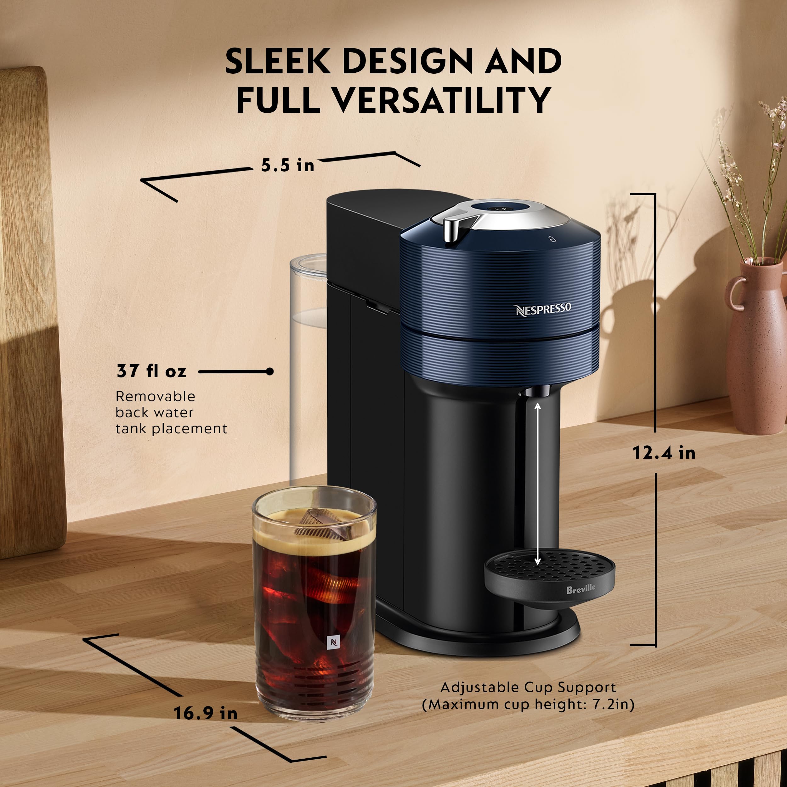 Nespresso Vertuo Next Coffee and Espresso Maker by Breville