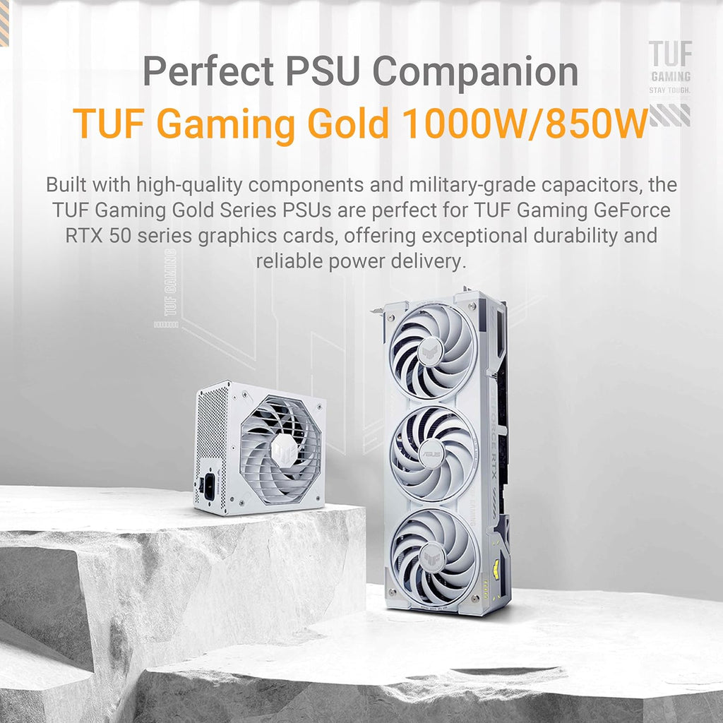 ASUS TUF Gaming GeForce RTX 5070 Ti 16GB GDDR7 White OC Edition