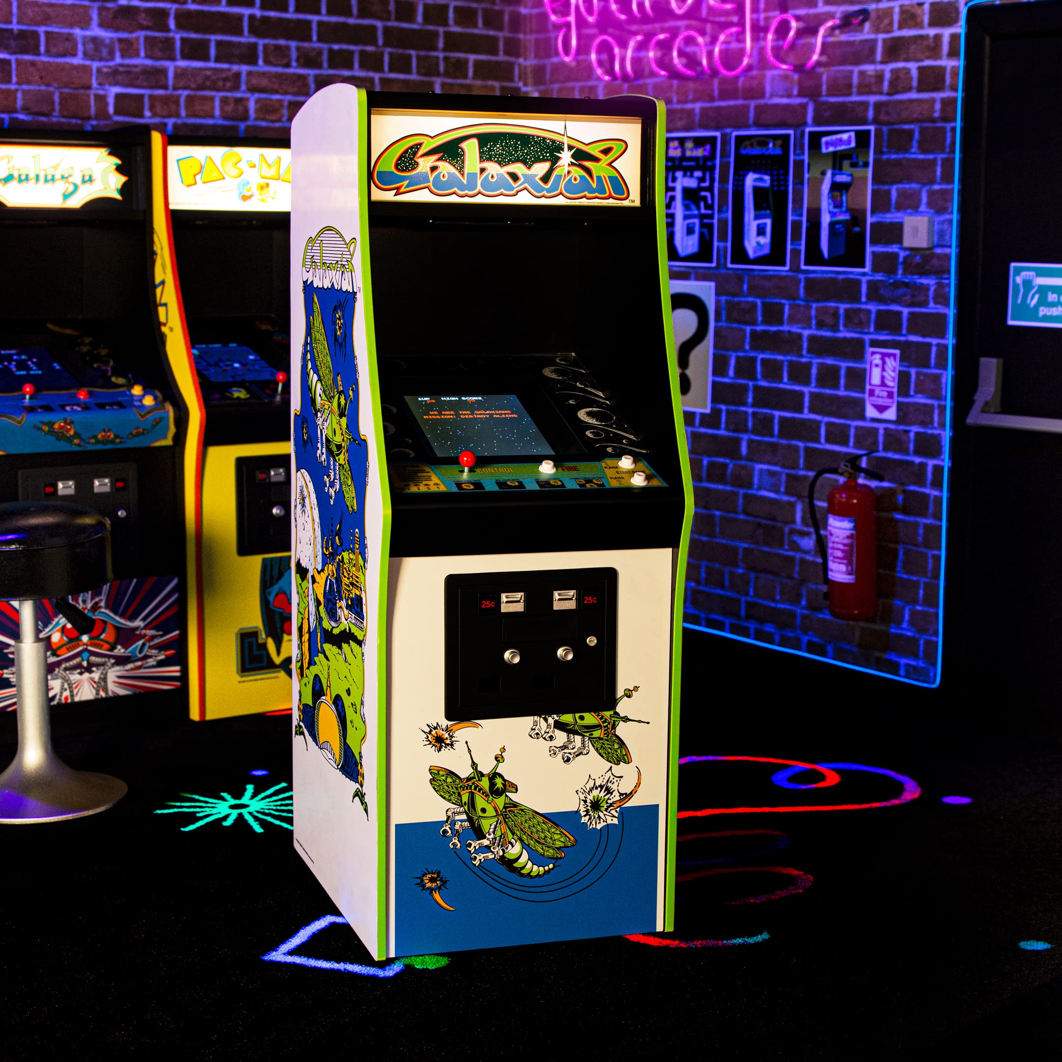 Numskull Quarter Arcades Teenage Mutant Ninja Turtles Collector's Edition Mini Arcade - 1/4 Scale Authentic Wooden Replica, Original ROM, Rechargeable Battery & 3W Speakers for Retro Enthusiasts