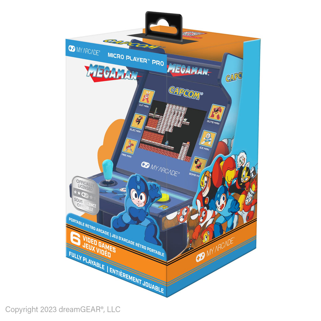 My Arcade Pac-Man Micro Player Pro: 6.75" Handheld Retro Games, Arcade Classics