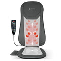 COMFIER Shiatsu Full Back Massager,Massage Chair Pad with Heat,2D/3D Massage Seat Cushion,Chair Massager with 10 Shiatsu Nodes, Rolling Kneading Chair Pads for Lower Back,Father Day Gifts