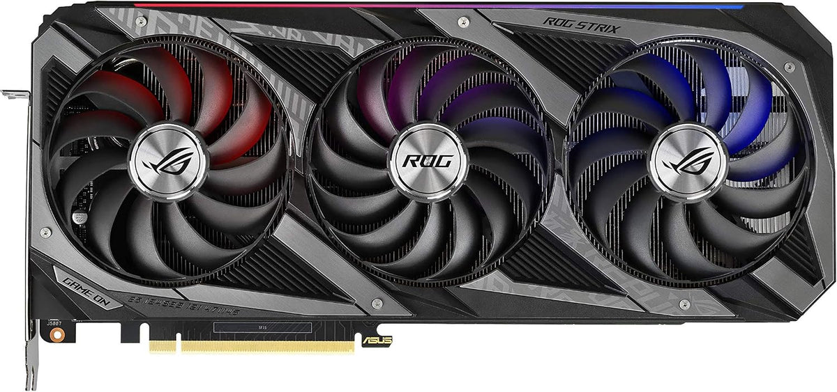 ASUS ROG Strix NVIDIA GeForce RTX 3090 Gaming Graphics Card- PCIe 4.0, 24GB GDDR6X, HDMI 2.1, DisplayPort 1.4a, Axial-tech Fan Design, 2.9-Slot