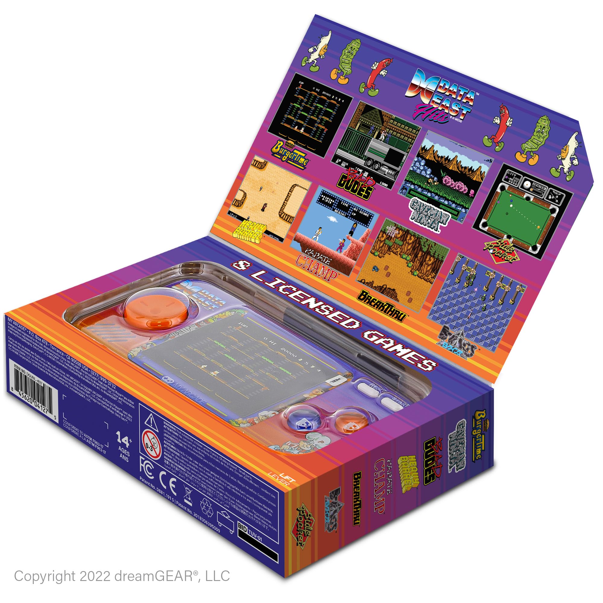 My Arcade Tetris Gamer V: Tetris Game preloaded with 200 Bonus Games, Arcade Classics, 2.5 Inch Screen