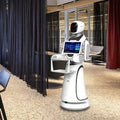 Commercial Restaurant Delivery Robot, Autonomous Food Delivery Robot with AI Voice Interaction, Navigation, Smart Restaurant Service Robots for Hotel Cafe Food Court Hospitality Business