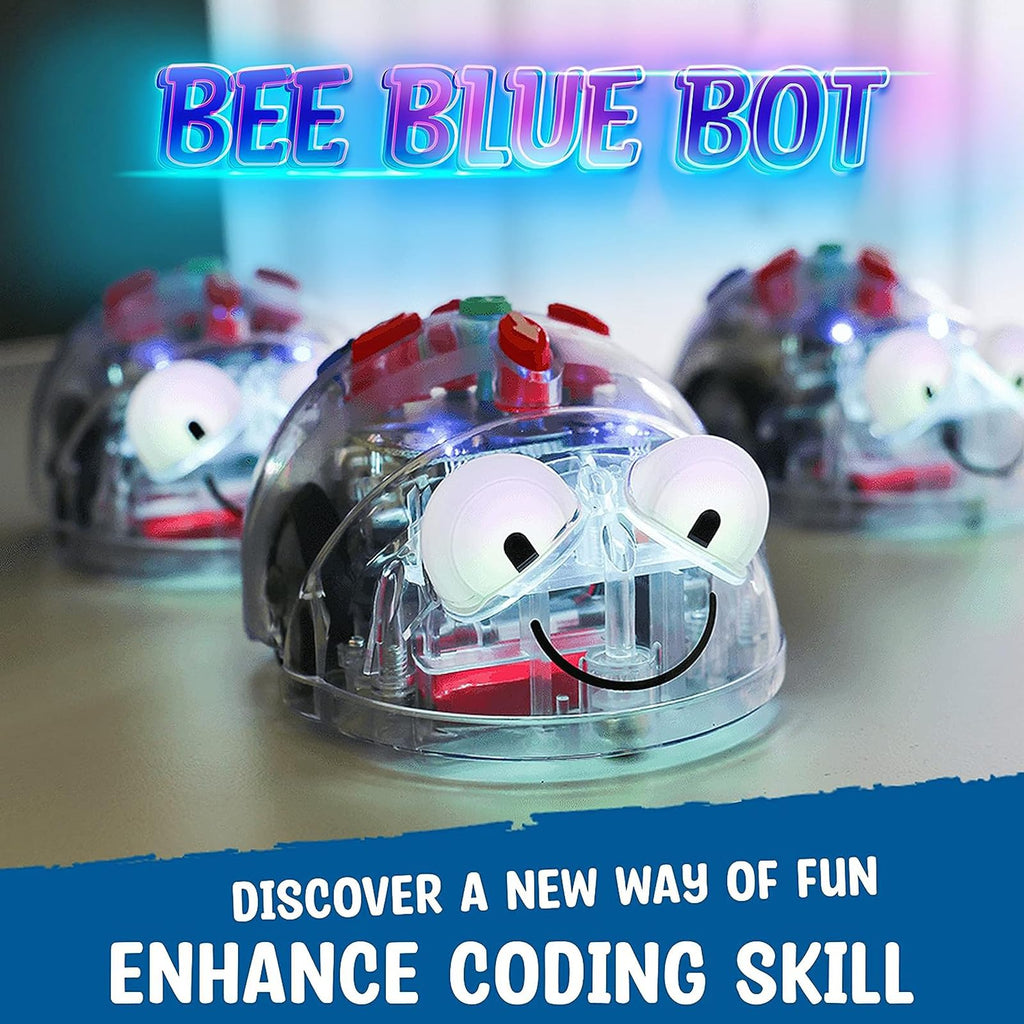 50 PCS See & Say Blue Bot - Coding Robots for Kids Learnering - Robot Coding & Directional Control for Beginner - Bluebots Programming for Kids & Teens - Perfect for Home, Classroom & Study Room