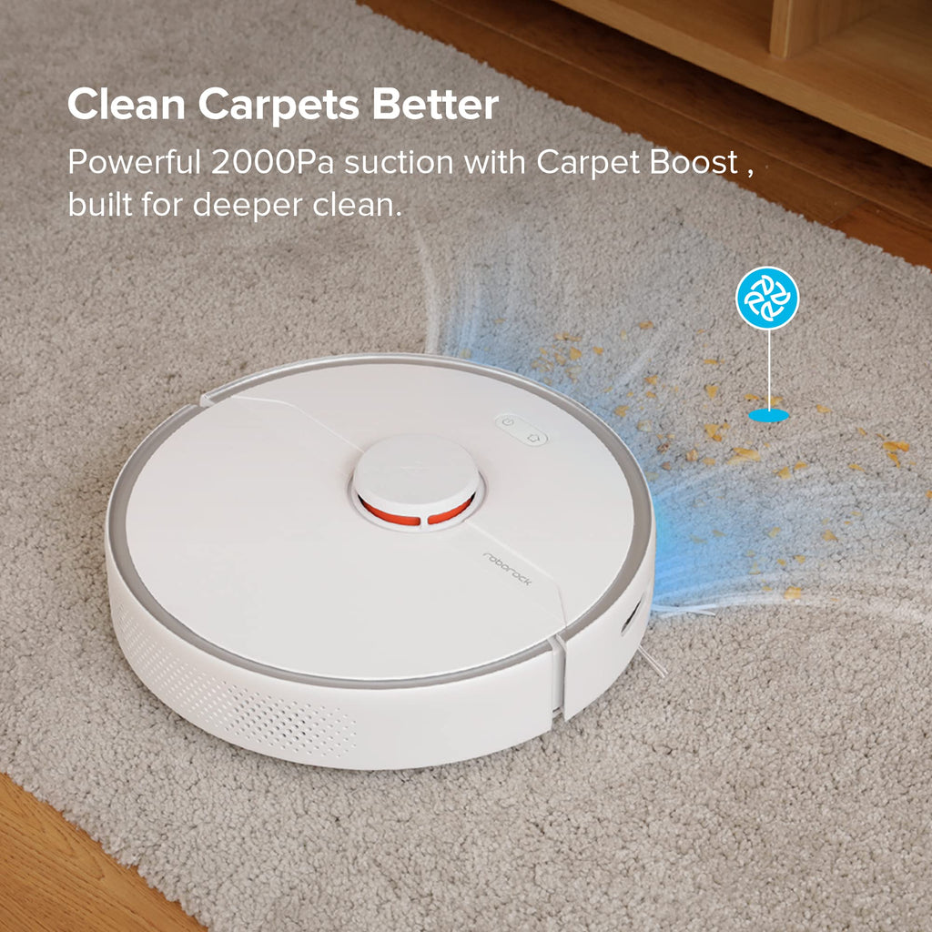 roborock Q10 S5+ Robot Vacuum and Mop, 10,000Pa Suction, Upgraded from Q8 max+, 70 Days Self-Emptying, Obstacle Avoidance, Sonic Mopping, Dual Anti-Tangle Design, Auto Mop Lifting, Black
