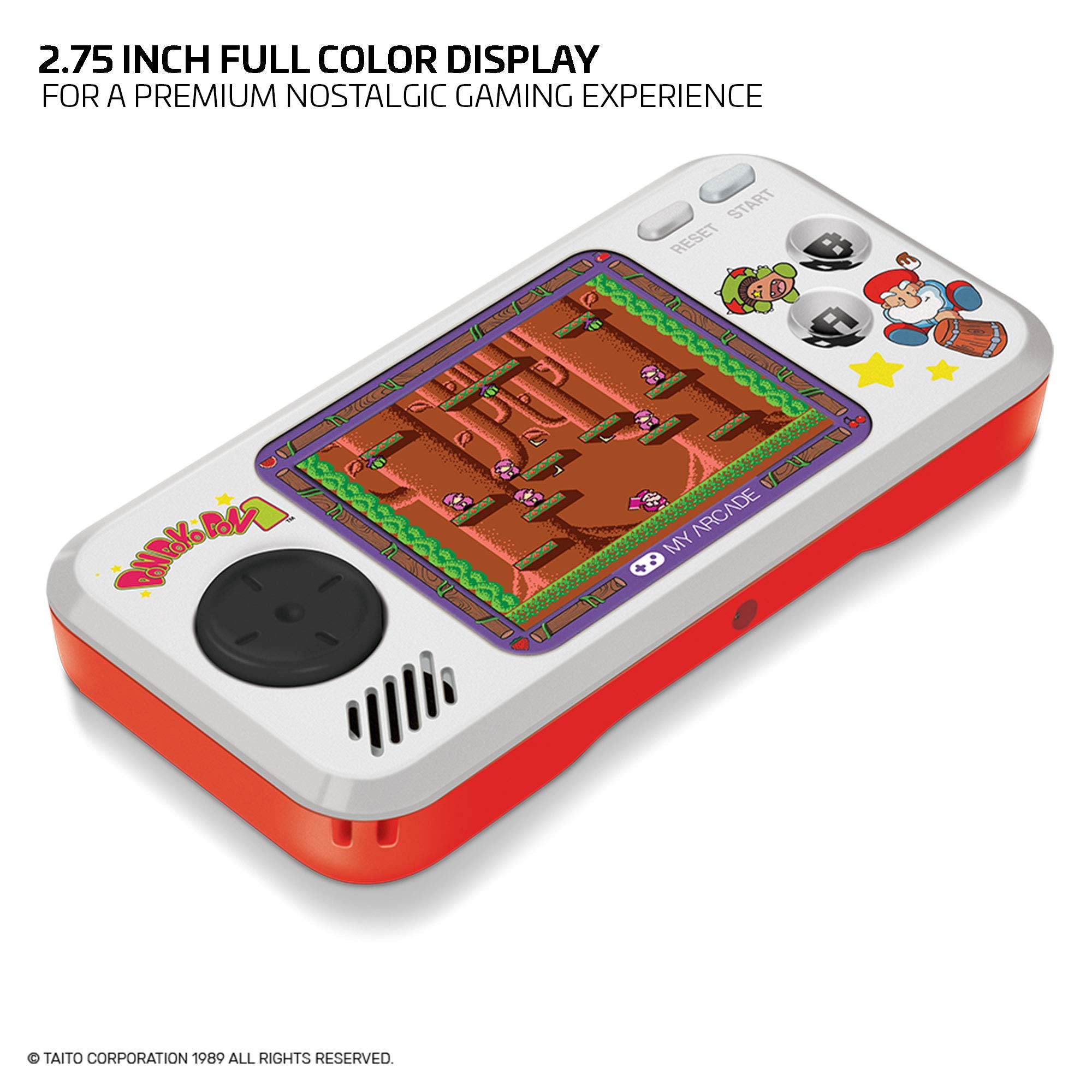 My Arcade Tetris Gamer V: Tetris Game preloaded with 200 Bonus Games, Arcade Classics, 2.5 Inch Screen
