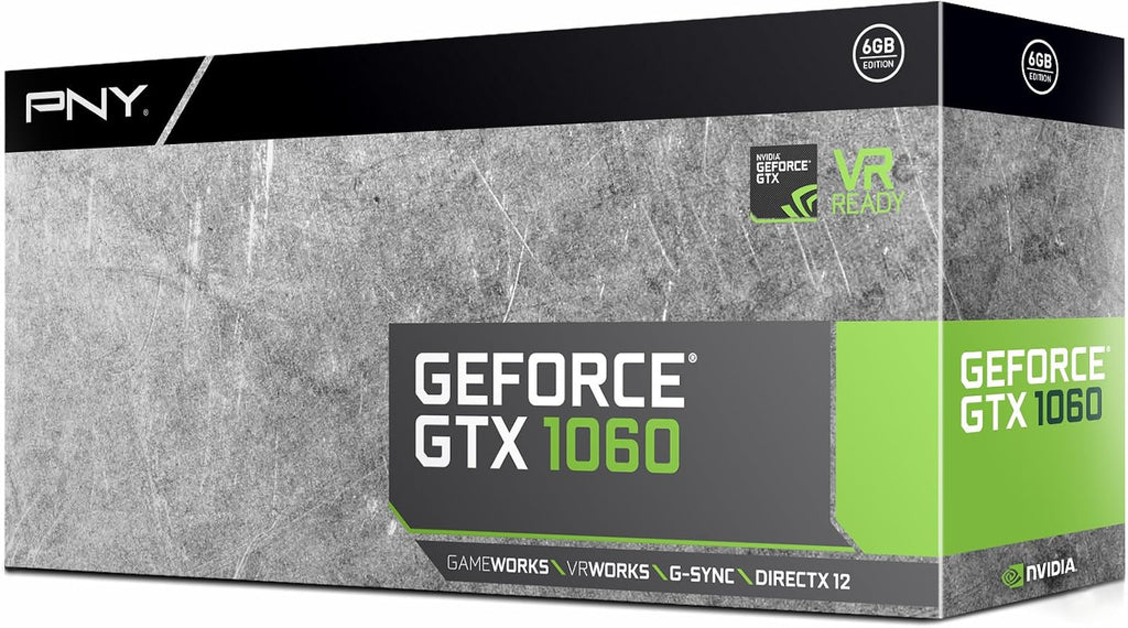 GeForce GTX1060 6GB GDDR5 (Black 6GB Dual Fan)