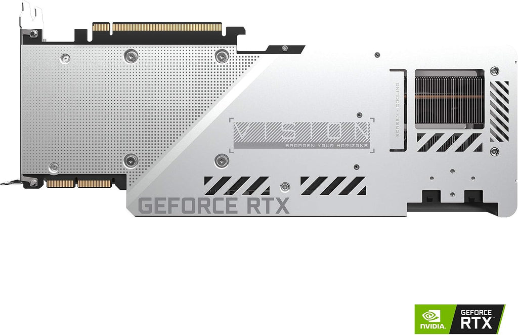 GIGABYTE GeForce RTX 3090 Vision OC 24G Graphics Card, 3X WINDFORCE Fans, 24GB 384-bit GDDR6X, GV-N3090VISION OC-24GD Video Card