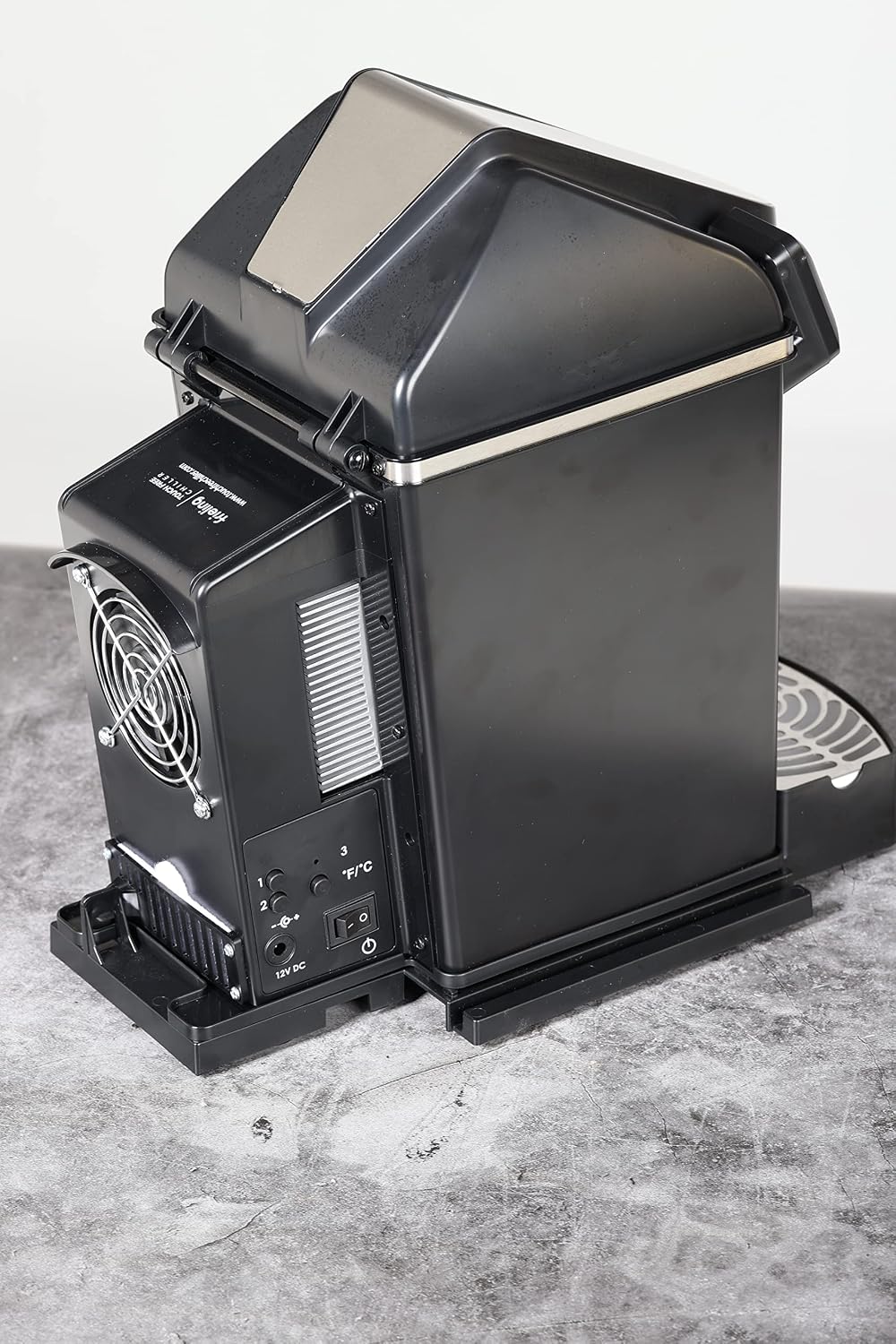 Frieling Touch-Free Beverage Chiller & Dispenser for Oat Milk & Almond Milk - 7 x 11 x 14 Inches, 1/2 Gallon Capacity - Lactose Free & Non Dairy Creamer Options