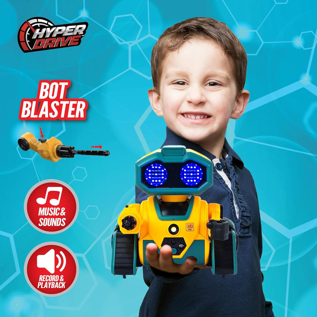 Hyper Drive Smart-Bot Coding Robot Kit for Kids – STEM Robotics Toy with Easy Programming for Beginners – Build, Code & Play Educational Robot