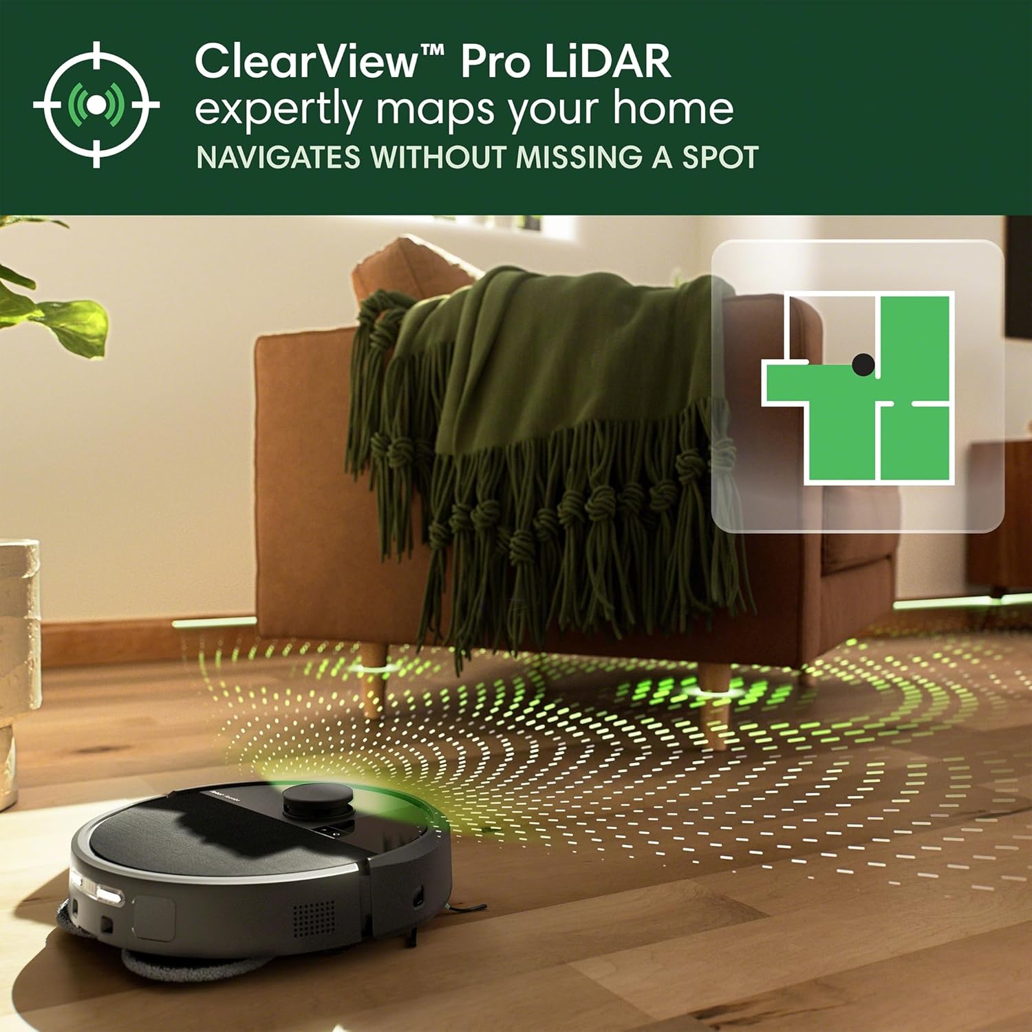 iRobot Roomba Plus 505X Combo Robot Vacuum & Mop + AutoWash Dock, Auto‑Empties up to 75 Days, Extending Spinning Mop Pads, Pad Wash & Heated Drying, Avoids Obstacles, LiDAR, Ideal for Homes with Pets