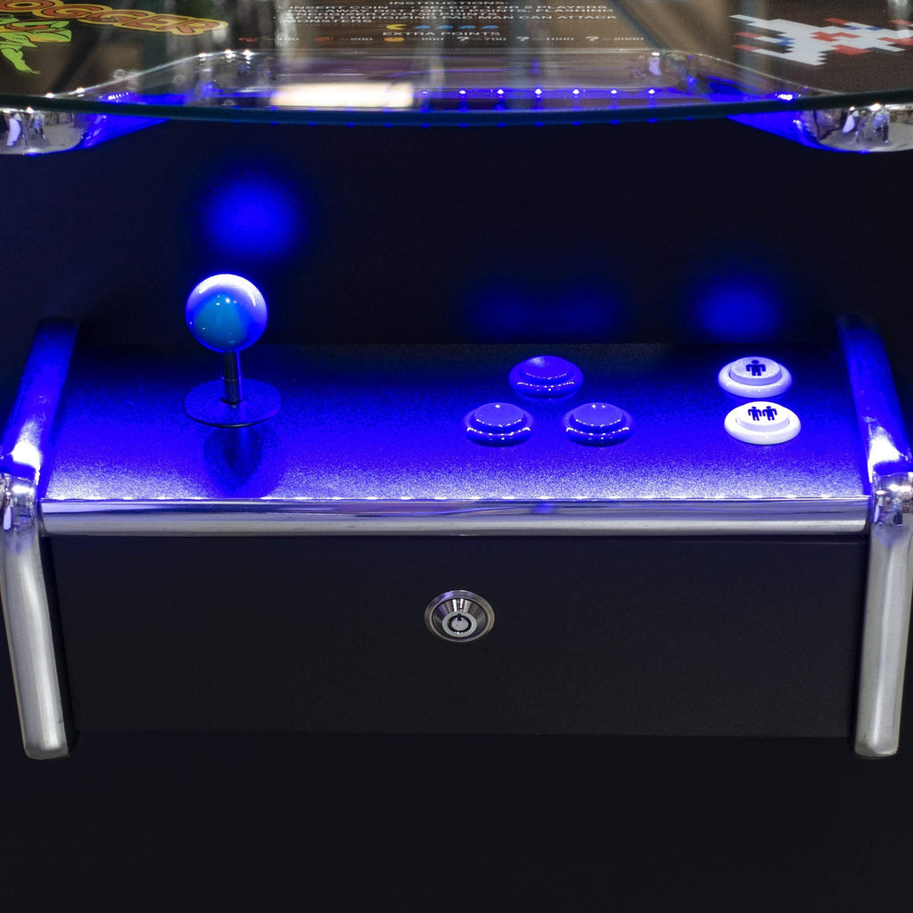 Creative Arcades Full-Size Commercial Grade Machine -Pub Style Arcade Table for 2 Player Cabinet for Home, 412 Games, Multiplayer Control Panel and Screen Size 22 inch.