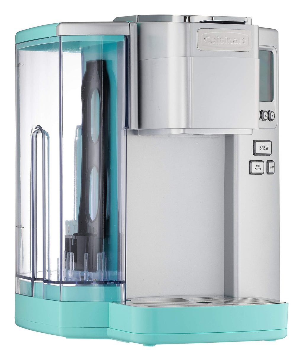 Cuisinart Coffee Maker, Single Serve 72-Ounce Reservoir Pod Coffee Machine, Programmable Brewing & Hot Water Dispenser, 5 Cup-Size Settings, Stainless Steel, SS-10P1, Silver