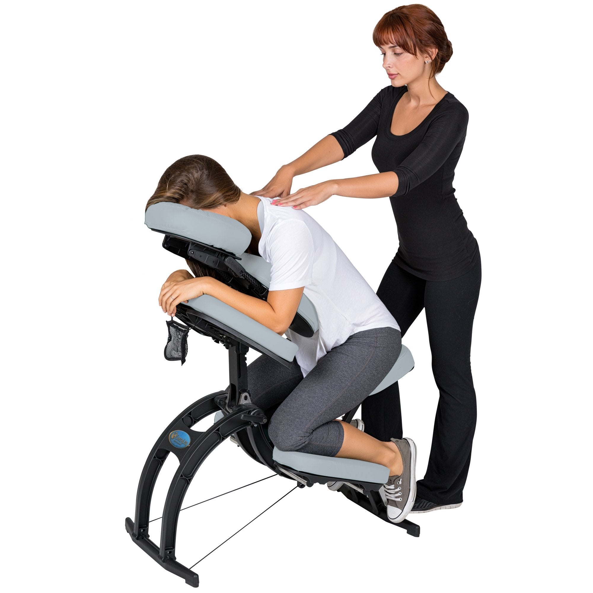 EARTHLITE Portable Massage Chair AVILA II - Premium Folding Spa/Massage/Tattoo Chair incl. Rolling Carry Case