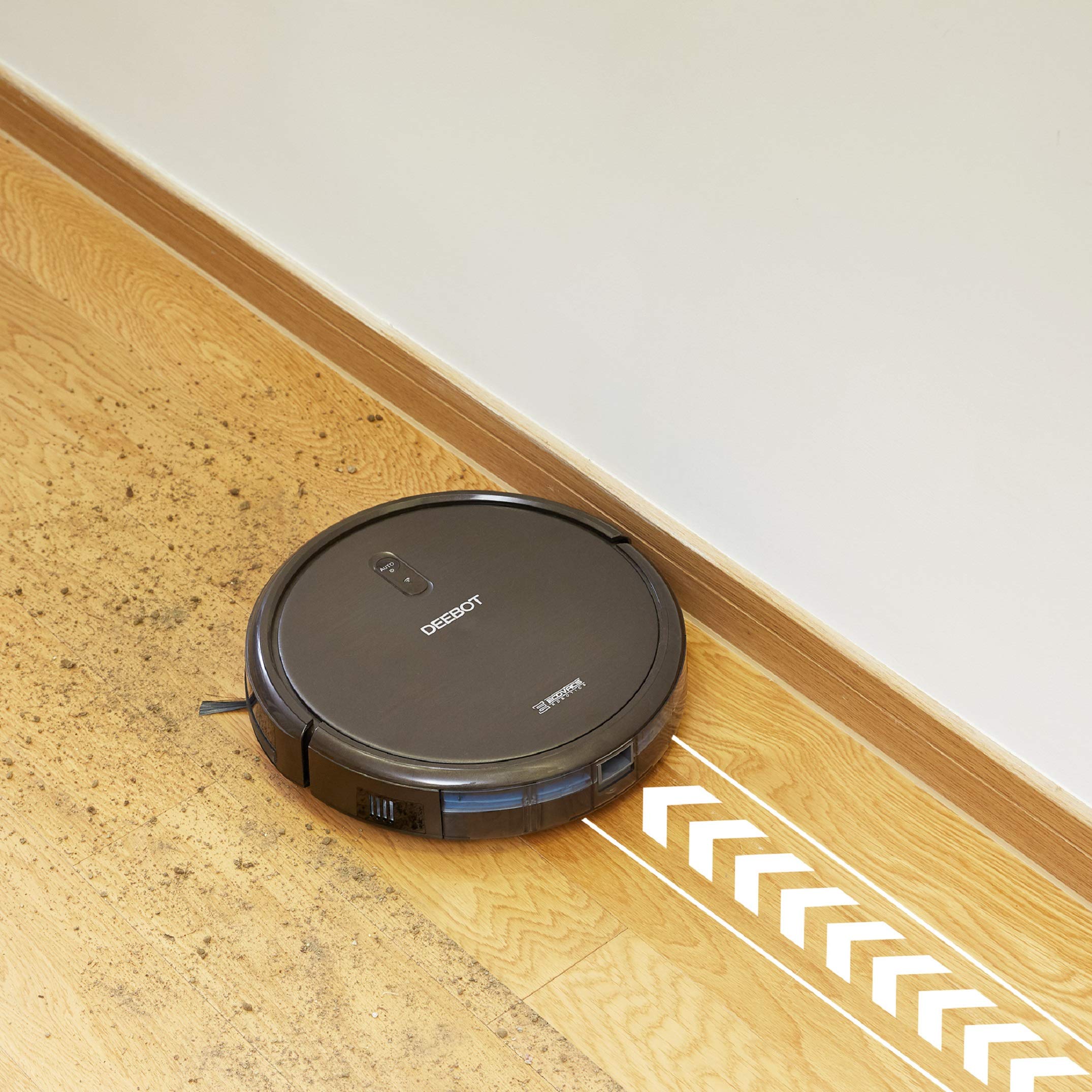 ECOVACS DEEBOT T30S AI Care Robot Vacuum and Mop, 11000Pa, TruEdge Adaptive Edge Mopping, ZeroTangle, AI Instant Re-mop, Hot Water Mop Washing, Self-Emptying & Refilling, Obstacle Avoidance