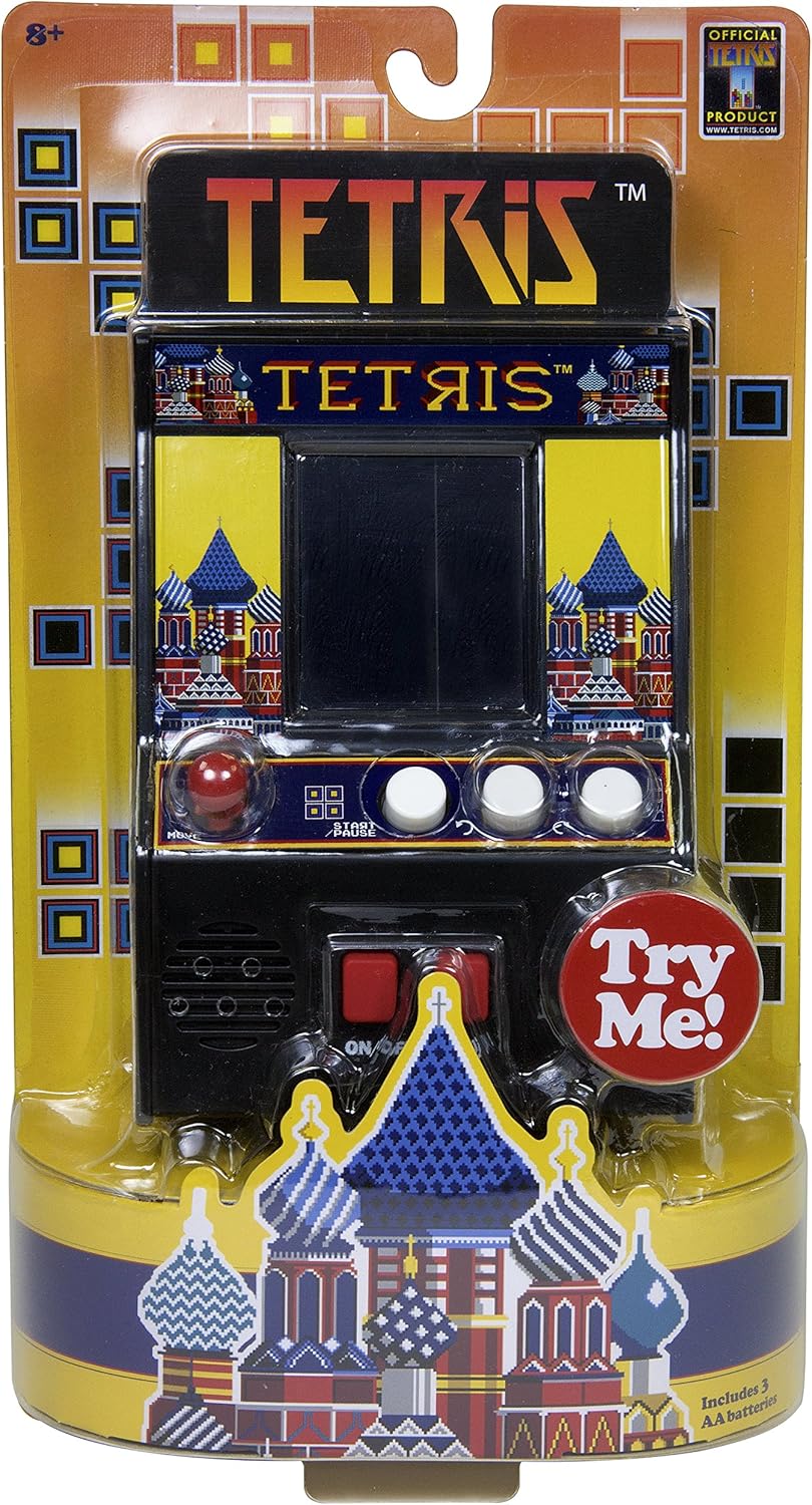 Basic Fun Arcade Classics - Tetris Retro Mini Arcade Game
