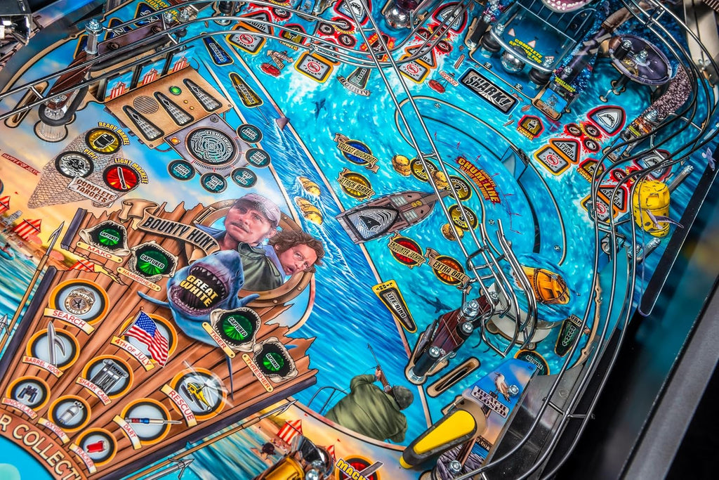 Stern Pinball Jaws with Insider Connected, Pro Edition Arcade Pinball Machine