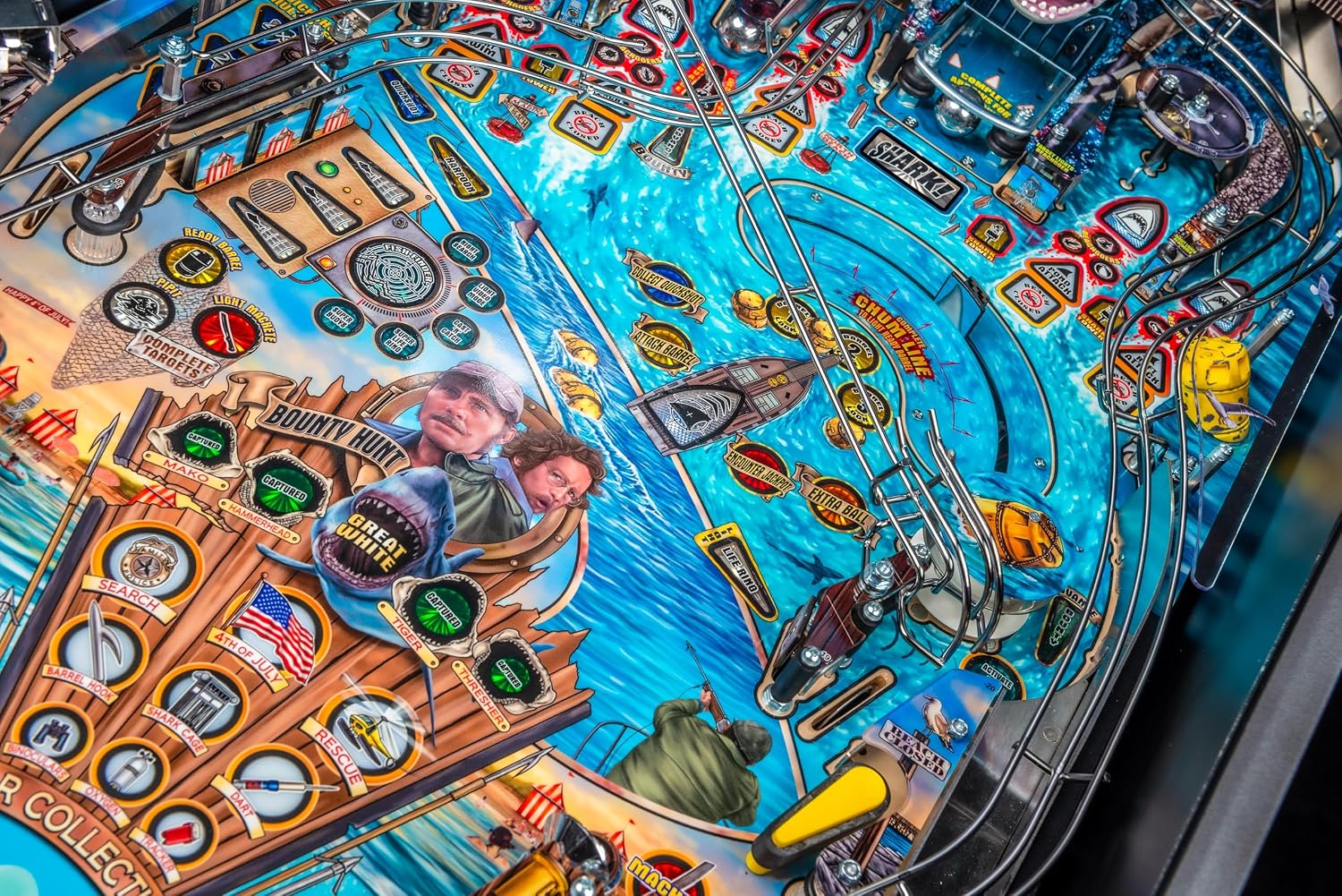 Stern Pinball Jaws with Insider Connected, Pro Edition Arcade Pinball Machine